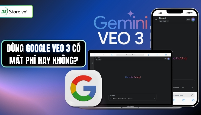 google veo 3 có mất phí hay không