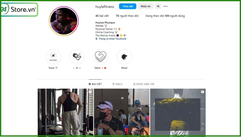 Ten Instagram hay bang Tieng Viet