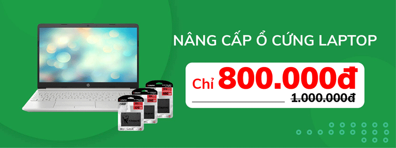 Ưu đãi tháng 5 - nâng cấp ổ cứng