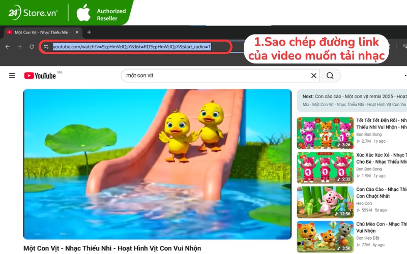 cách tải nhạc từ video youtube bằng y2mate.com
