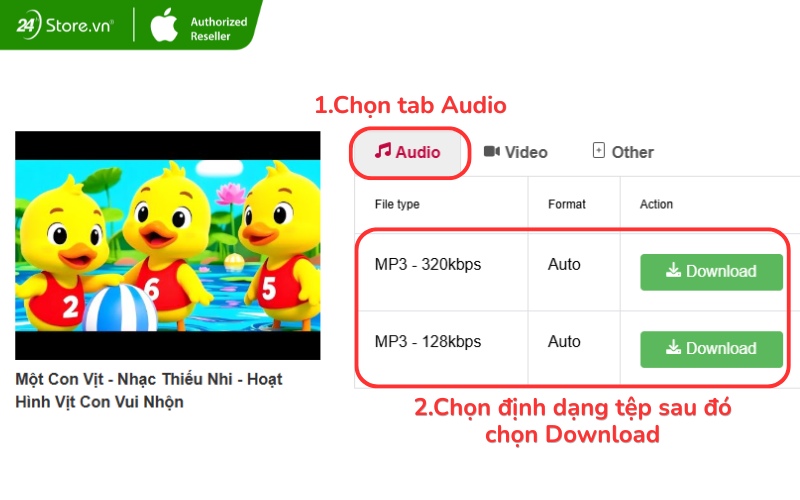 cách tải nhạc trên youtube về máy tính