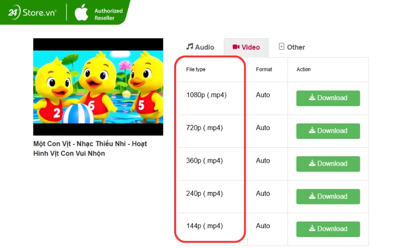 tải video youtube 4k
